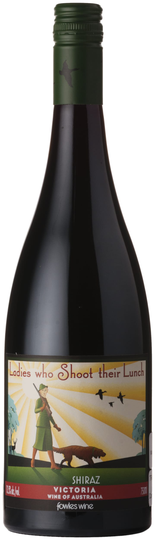 Ladies Who Shoot Their Lunch Shiraz 2019, Fowles Wine