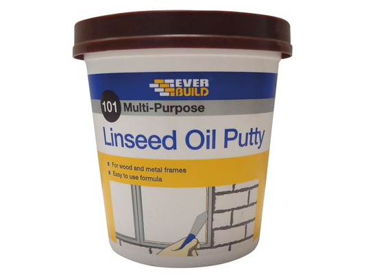 101 Multi-Purpose Linseed Oil Putty Brown 1kg EVBMPPB1KG