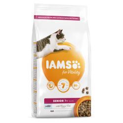 IAMS for Vitality Senior Cat Food with Ocean fish - 2kg - 492255