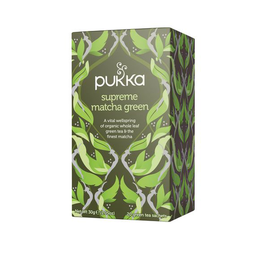 Pukka Grn Matcha Ftrade Wwf Tea Pk20 - PK01200