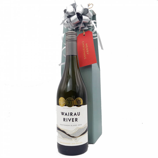 Wairau River, Sauvignon Blanc, White Label, Marlborough, 2019 Christmas Wine Gift
