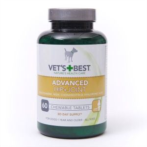 Vets Best Advanced Hip & Joint Tablets for Dogs (60Tabs) - 23403