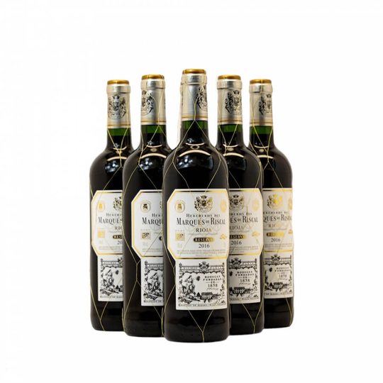 Marques de Riscal, Rioja Riserva, Bottle (75CL), 2017 - Case of Six