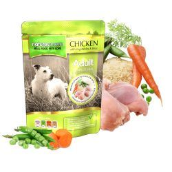 Natures Menu Chicken with Vegetables and Rice Dog Pouches - 300g - 551446