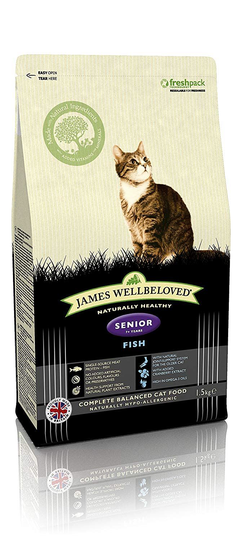 Wellbeloved Cat Food White Fish Rice Senior 1.5kg - 19256