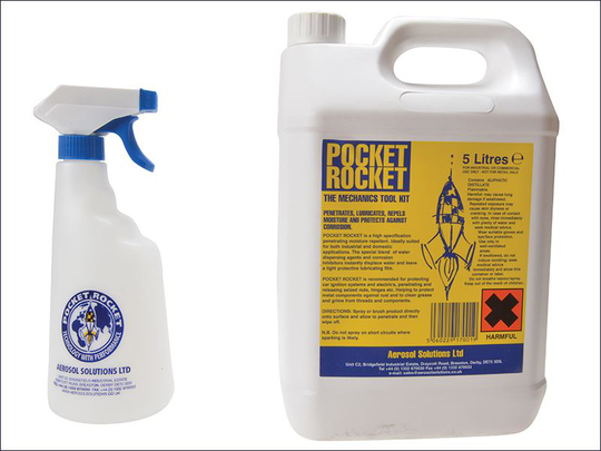 Pocket Rocket Lubricant Repellent 5 Litre AERPR5L