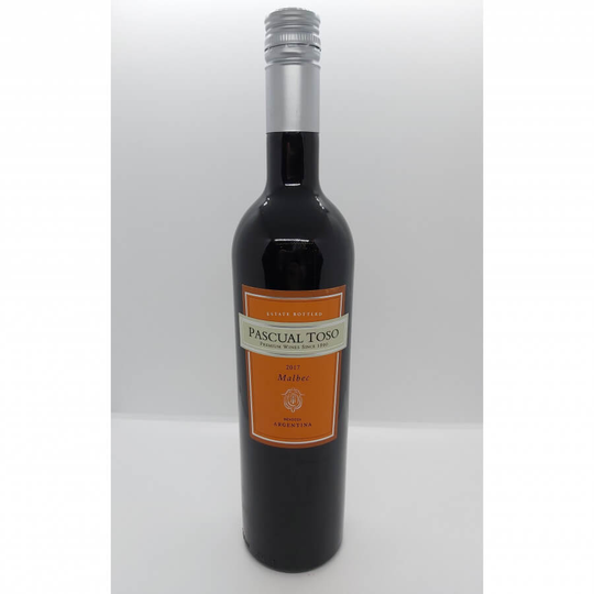 Pascual Toso, Malbec, 2017 - Single
