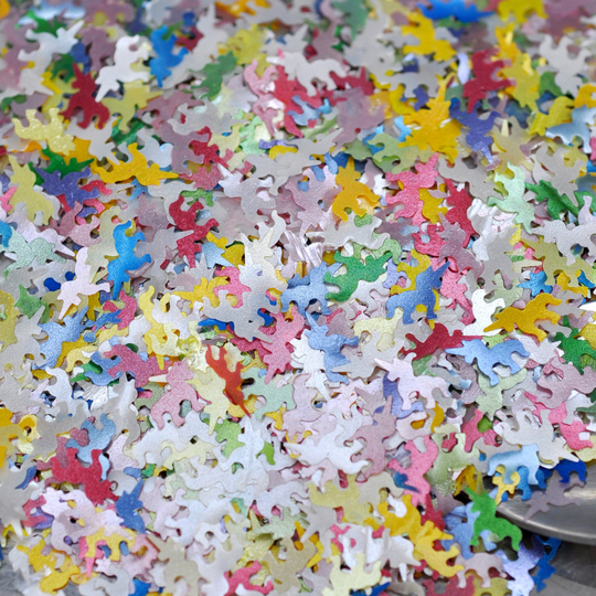 Luxury Rainbow Glitter Unicorn Sprinkles (Best Before 24 Sept 2022) - 5g / 0.17 oz