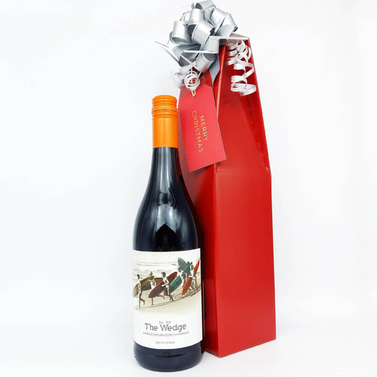 The Wedge, Shiraz / Mourvedre / Viogner, Rouge, 2019 Christmas Wine Gift