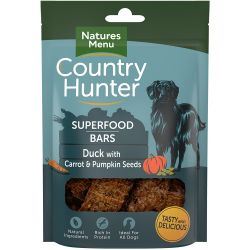 Country Hunter Superfood Bar Duck with Carrot & Pumpkin Seed - 100g - 604020