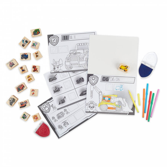 Melissa & Doug paw patrol stamp set