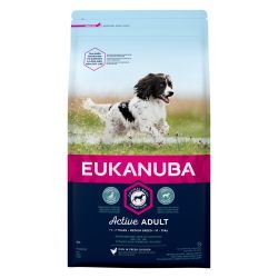 EUKANUBA Active Adult Medium Breed Rich In Fresh Chicken - 2kg - 420780