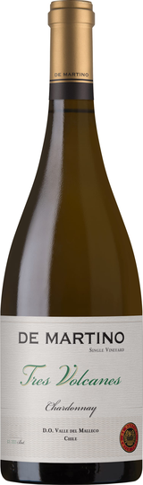 Single Vineyard Chardonnay 'Tres Volcanes' 2017, De Martino
