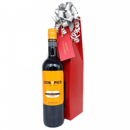 Cien Y Pico, Garnacha Tintorea, "Doble Pasta", 2015, Spain Christmas Wine Gift