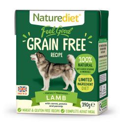 Naturediet Feel Good Grain Free Lamb - 390g - 499426