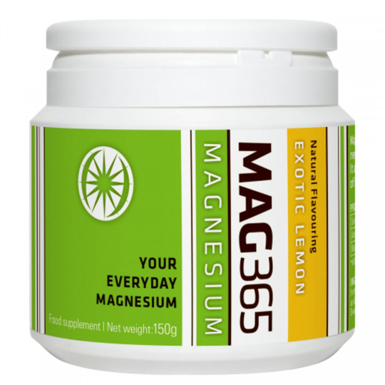 Mag365 Ionic Magnesium Citrate Powder - Exotic Lemon - 150g - 93225