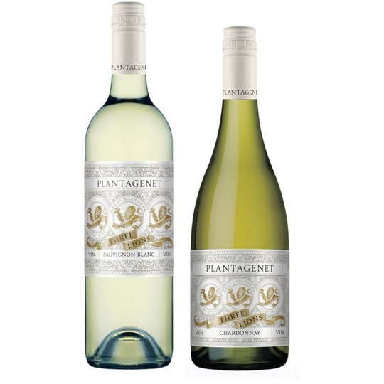 The "Great Southern White Wine" Bundle - Pack of TWO Premium Australian White Wines from Plantagenet - Chardonnay, and Sauvignon Blanc (75CL)