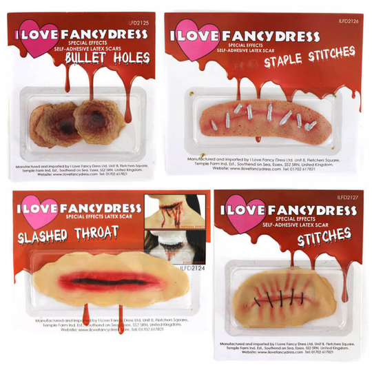 Halloween Scars - 5 Stitches
