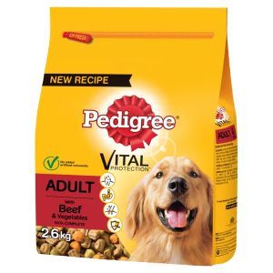 Pedigree Complete Adult Original Beef & Veg 2.6kg - 722554
