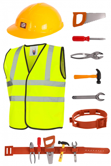 Childs Builder Costume Set - Small
