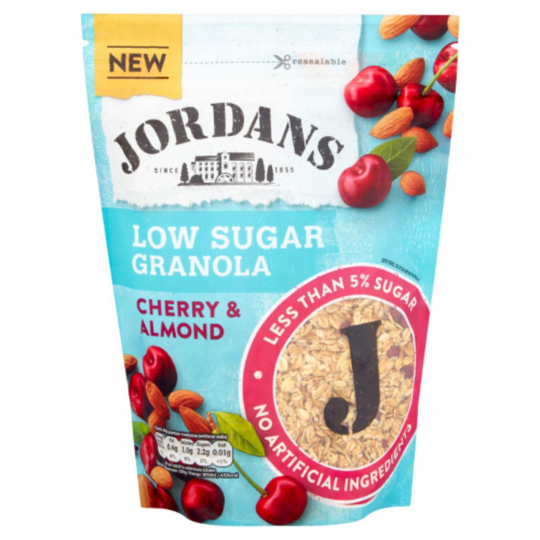 Jordans Low Sugar - Cherry & Almond Granola - 500g - 92200