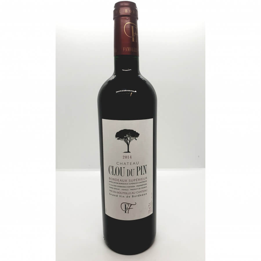 Chateau Clou du Pin, Bordeaux Supérieur, 2014 - Single