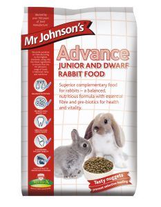 Mr Johnsons Advance Jnr and Dwarf Rabbit Mix 1.5kg - 714013