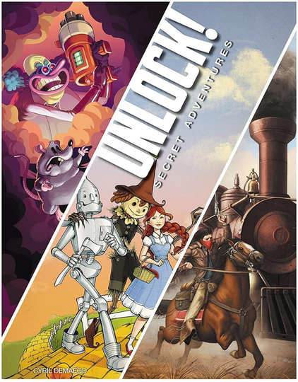 Space Cowboys ASMSCUNLOCK01EN Unlock 3! Secret Adventures - Escape Room Game - Multi-Colour