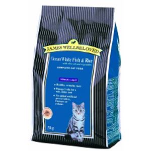Wellbeloved Cat Food White Fish Rice Senior 4kg - 19157