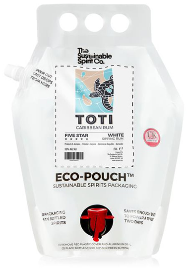 Toti Famous Five White Rum Eco Pouch