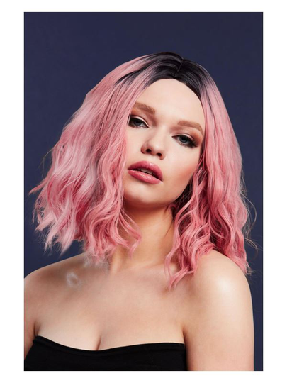 Fever Cara Wig, Two Toned Blend, Ash Pink
