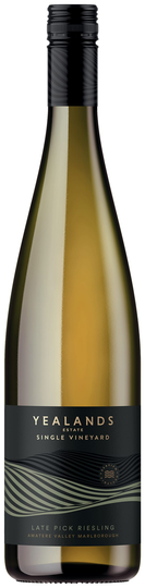 Single Vineyard Late Pick Riesling 2020, Yealands Estate