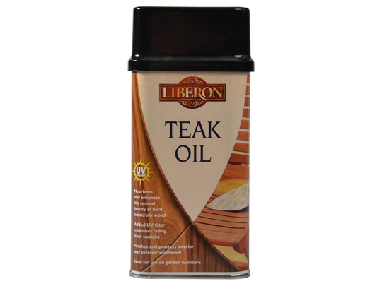 Teak Oil with UV Filters 250ml LIBTOUV250