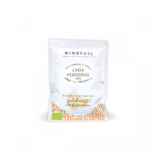 Mindfuel Chia Pudding Mix - Banana Cream Pie - 50g x 10 - 91419