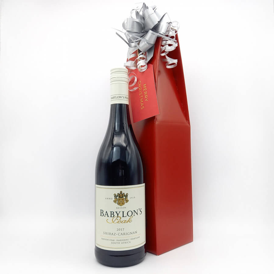 Babylon's Peak, Shiraz / Carignan, 2017 Christmas Wine Gift