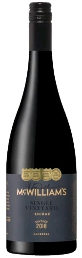 Single Vineyard Canberra Shiraz 2018, McWilliams