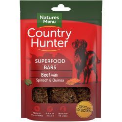 Country Hunter Superfood Bar Beef with Spinach & Quinoa - 100g - 603822
