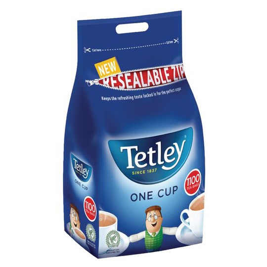 Tetley Catering 1Cup Tea Bag Pk1100 - AU03901