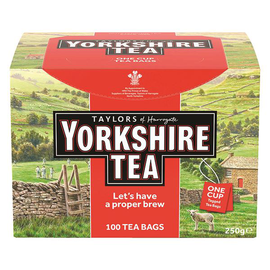 Yorkshire Tea 1Cup String Tg Tea Bg - TH12132
