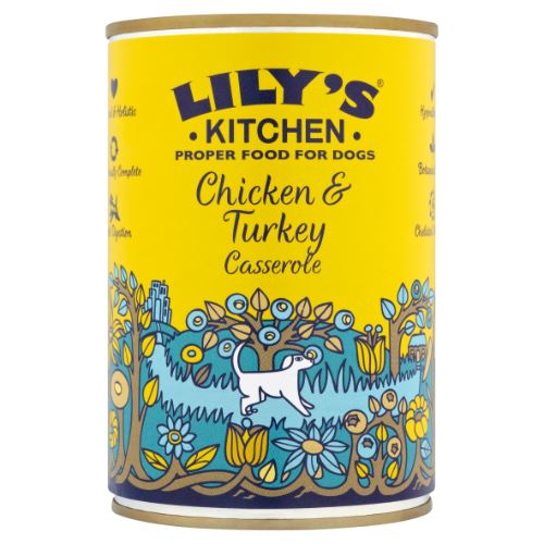 Lilys Kitchen Chicken Casserole - For Dogs - 400g - 62503