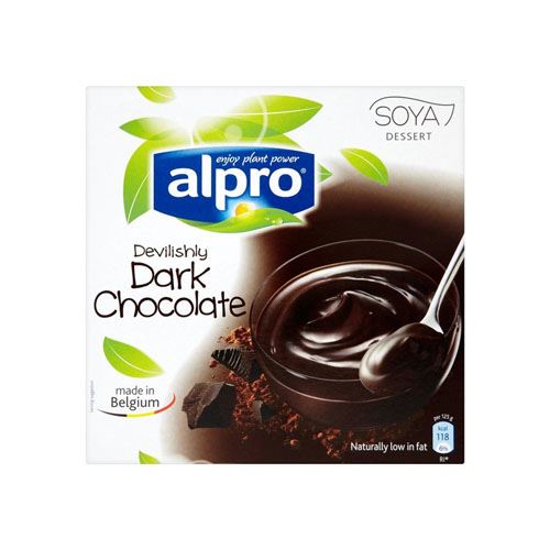 Alpro Dark Chocolate Dessert - (125g x 4) - 46157