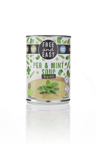 Free & Easy Pea & Mint Soup - 400g x 6 - 89223
