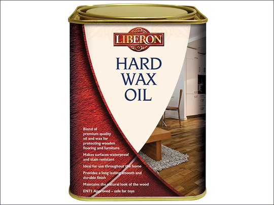 Hard Wax Oil Clear Satin 1 litre LIBHWOCS1L