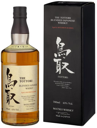 The Tottori Blended Japanese Whisky Bourbon Barrel