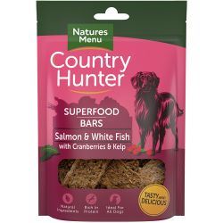Country Hunter Superfood Bar Salmon & White Fish with Cranbe - 100g - 604031