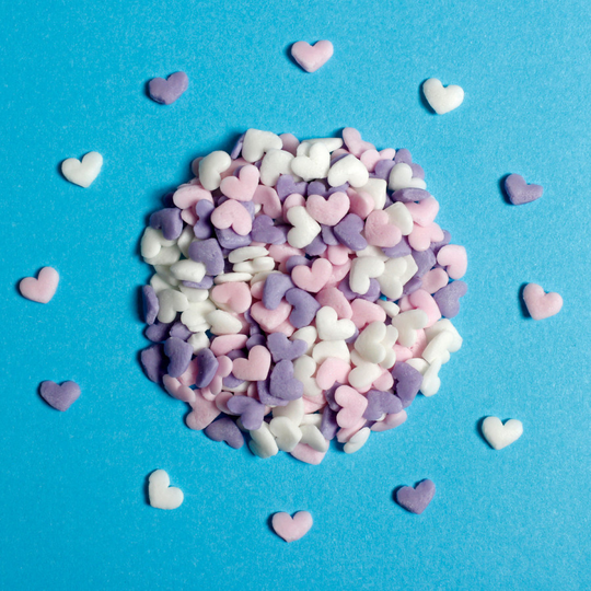 Bulk Bag - Valentines Hearts Sprinkle Mix (Best Before 30 Sept 2022)