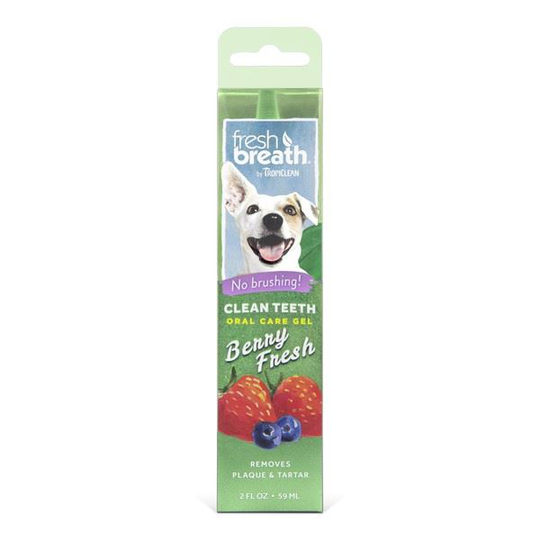 TropiClean Clean Teeth Oral Care Gel Berry Fresh 59ml - 261473