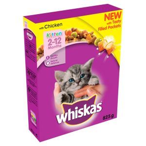 Whiskas 2-12 Months Kitten Chicken 825g - 726532