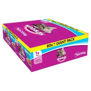 Whiskas Pouch - Fisherman Choice Jelly 80Pk 100g - 719431