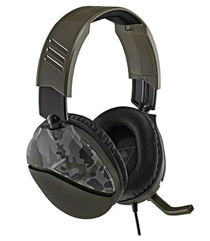 Turtle Beach Recon 70 Camo Gaming Headset - Green Camo